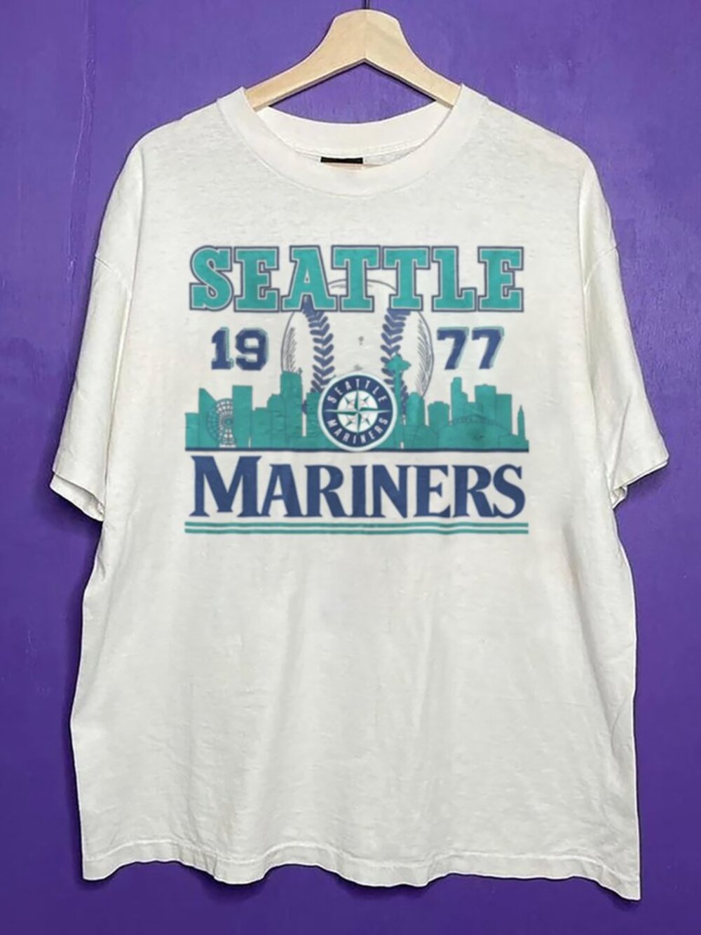 90s Seattle Mariners Baseball Shirt, MLB Seattle Mariners Baseball Unisex Shirt